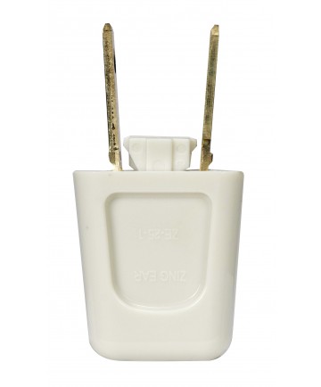 Satco 80/2228 IVORY POLARIZED PLUG SPT-1 125 Volts Switches &