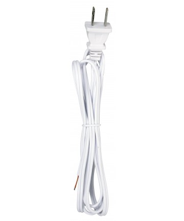 Satco 80/2306 6 FT 18/2 SPT-1 105 DEG WHITE Wire Light Bulb