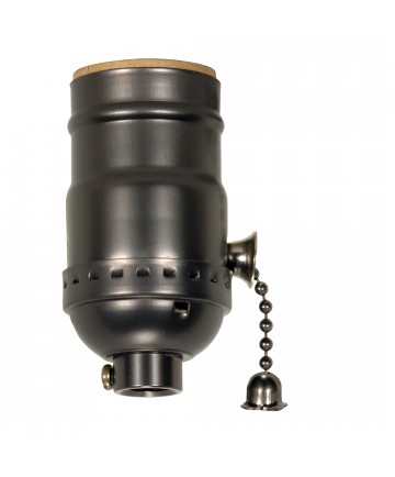 Satco 80/2315 DARK ANT BRASS PULL CHAIN SKT 660 Watts 250 Volts