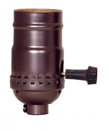 Satco 80/2396 DARK ANTIQUE BRASS SHORT 660 Watts 250 Volts Sockets &