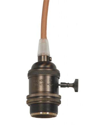 Satco 80/2432 DARK ANT 4PC S.B. ON/OFF T/K 250 Watts 250 Volts Sockets