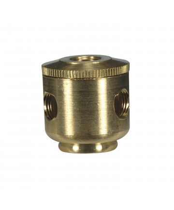 Satco 80/2486 UNF BRASS 1 1/8IP CLUSTER BODY Hardware & Lamp Parts