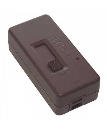 Satco 80/2700 LED BROWN SLIDE TABLE DIMMER Switches & Accessories