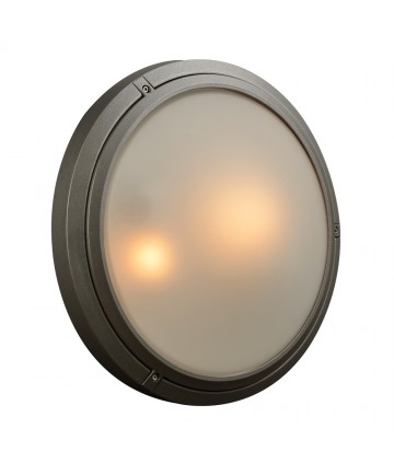 PLC Lighting 8039BZ226GU24 2 Light Outdoor Fixture Ricci-II Collection