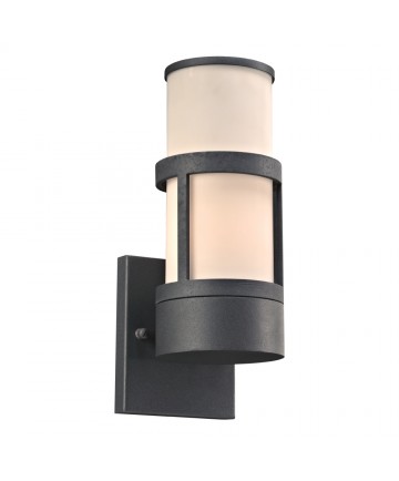 PLC Lighting 8047BZ126GU24 1 Light Outdoor Fixture Qubert Collection