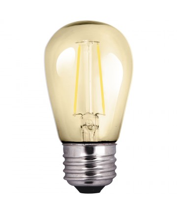 Halco 81140 S14AMB2ANT/822/LED S14 2W 2200K Amber Non-Dimmable