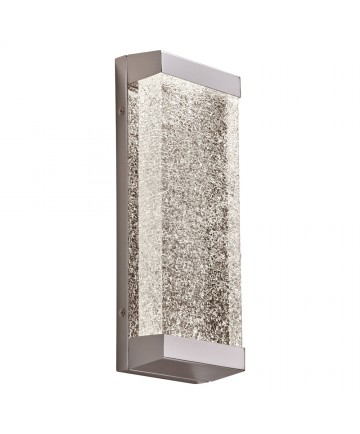 PLC Lighting 84440PC Giaccio Led Wall Sconce