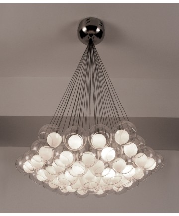 PLC Lighting 86625 SN 37 Light Chandelier Hydrogen Collection