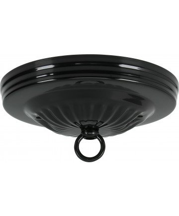 Satco 90/055 BLK CANPY KIT 7/16"CH+2 BAR Canopies & Glass Holders