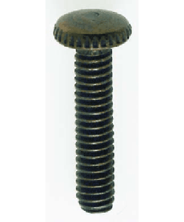 Satco 90/060 Satco 90-060 3/4" Antique Brass Steel Knurled Head Thumb Screw