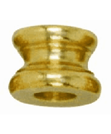 Satco 90/095 Satco 90-095 15/16"x5/8" 1/8 Slip Burnished and Lacquered Solid Brass Neck/Spindle