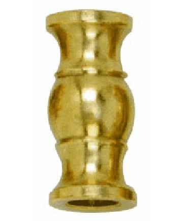 Satco 90/096 Satco 90-096 11/16"x1-1/2" 1/8 Slip Burnished and Lacquered Solid Brass Neck/Spindle