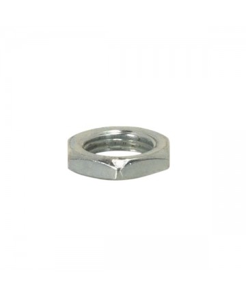 Satco 90/1037 Satco Zinc Plated Steel Locknut 1/8 IP 9/16'' Hex. 1/8'' Thick