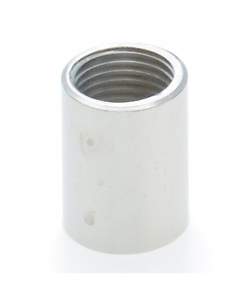 Satco 90/1059 1/8 IP COUPLING NKL PL 5/8" LO Hardware & Lamp Parts