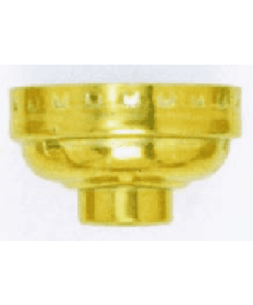 Satco 90/1147 Satco 90-1147 1/8 IP Brass Skirt Cap