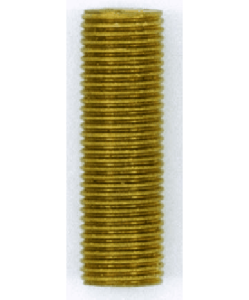 Satco 90/1186 Satco 90-1186 1-1/8" 1/8IP Solid Brass Threaded Pipe