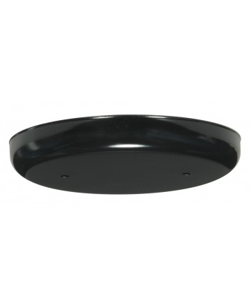 Satco 90/119 BLK CEIL. BLANK UP KIT 2 BAR Canopies & Glass Holders