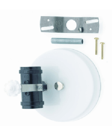 Satco 90/1306 Satco 90-1306 Two Light U-Channel Glass Holder