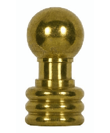 Satco 90/1386 Satco 90-1386 1-1/8" Burnished and Lacquered Ball Knob