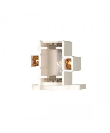 Satco 90/1541 Horizontal Screw Down Socket - G23G23-2 Base PL Socket