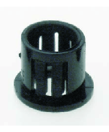 Satco 90/161 Satco 90-161 Black Nylon Snap-In Bushing for 7/16" Hole