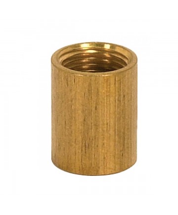 Satco 90/1622 1/8 IP BRASS COUPLING UNF 5/8" LONG Hardware & Lamp Parts