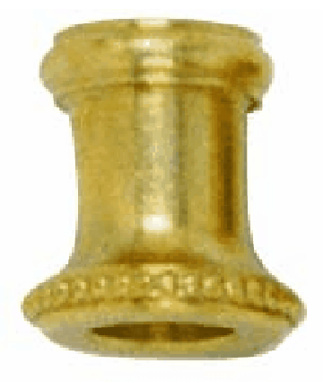 Satco 90/163 Satco 90-163 13/16"x7/8" 1/8 Slip Burnished and Lacquered Solid Brass Neck/Spindle