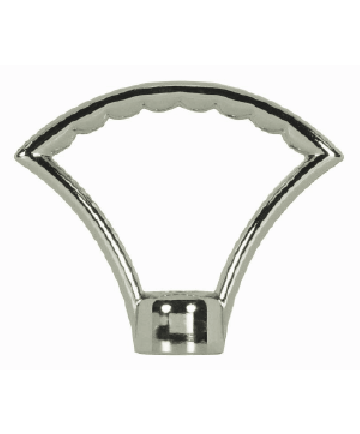 Satco 90/1730 Satco 90-1730 2 inch Die Cast Polished Chrome Finish Fixture Loop