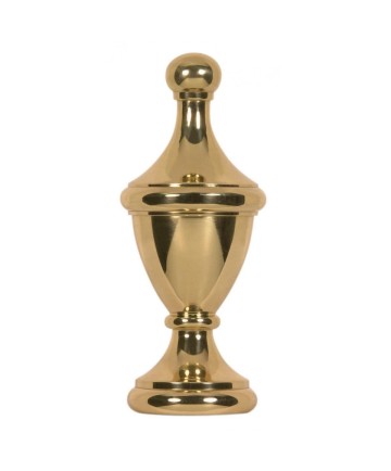 Satco 90/1734 PB FINISH LARGE URN FINIAL Hardware & Lamp Parts Light