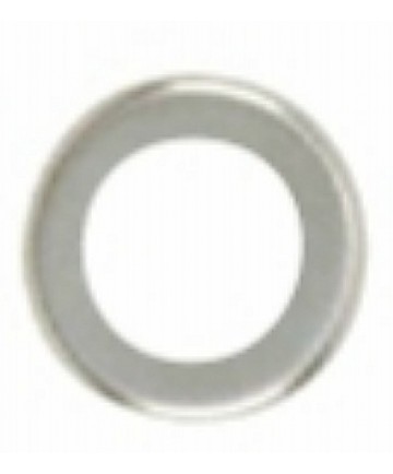 Satco 90/1833 Satco 1-1/4" Nickel Plated Curled Edge Steel Check Ring