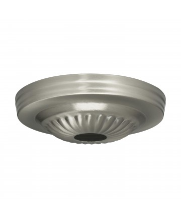 Satco 90/1844 BRUSH NKL CANOPY ONLY 1 1/16" Canopies & Glass Holders