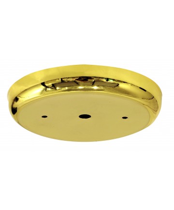 Satco 90/1859 BR FIN CON CANOPY ONLY Canopies & Glass Holders Light