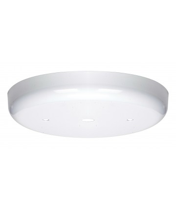 Satco 90/1863 WHITE FIN CON CANOPY ONLY Canopies & Glass Holders Light