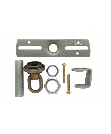 Satco 90/1931 NKL KNURL NUT FOR 90/505 Switches & Accessories Light