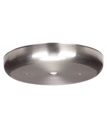 Satco 90/1937 BRUSHED NKL CON CANOPY KIT Canopies & Glass Holders