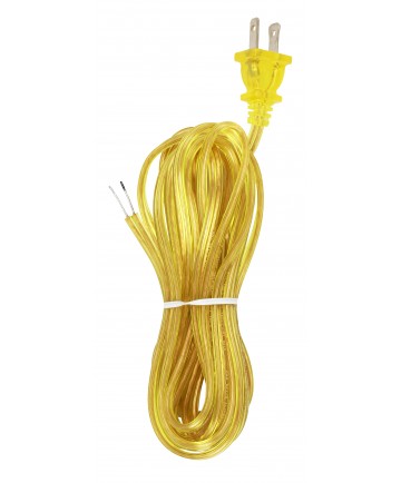 Satco 90/2047 12 FT CL GOLD 18/2 SPT 2 FULL Wire Light Bulb