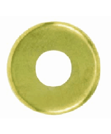 Satco 90/2146 Satco 90-2146 1-3/4" Burnished and Lacquered Turned Brass Check Ring