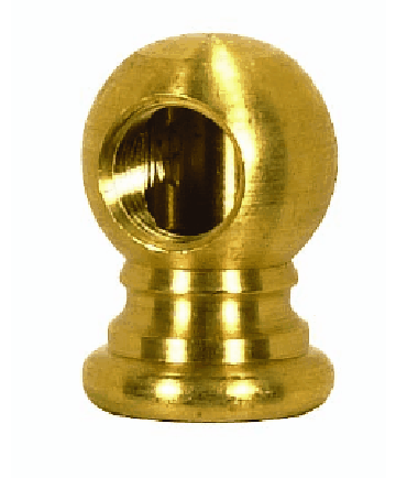 Satco 90/2173 Satco 90-2173 3/4" x 1-1/16" 1/8IP x 1/8IP Unfinished Brass Ball 
