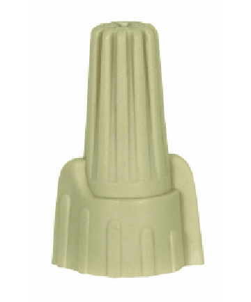 Satco 90/2238 Satco 90-2238 Tan 9 #18 Max Wing Connector Nut Wire Connector w/Sprint Inserts