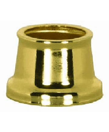 Satco 90/2276 Satco 90-2276 Antique Brass Plated Flanged Steel Neck