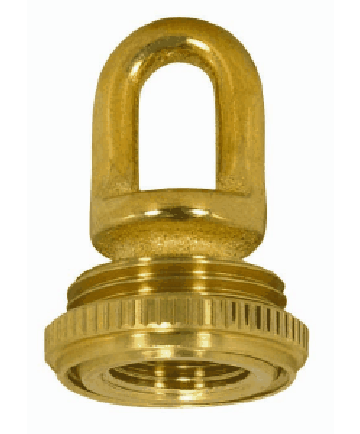 Satco 90/2296 Satco 90-2296 Unfinished 3/8IP Cast Brass Screw Collar w/Ring
