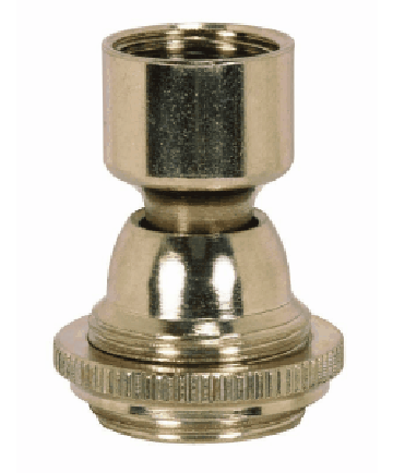 Satco 90/2337 Satco 90-2337 Large Hang Straight Barrel Nickel Finish Swivel