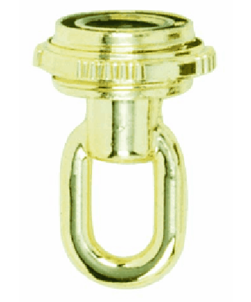 Satco 90/2342 Satco 90-2342 Brass Finish 1/8IP Screw Collar Loop