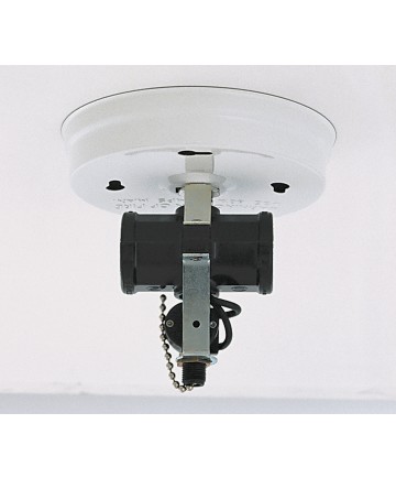Satco 90/235 FIX/BENT GLASS HOLDER with Switch Canopies & Glass Holders Light