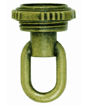 Satco 90/2352 Satco 90-2352 Antique Brass Finish 3/8IP Screw Collar Loop