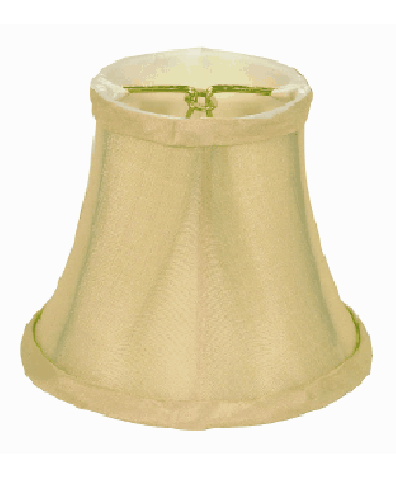 Satco 90/2357 Satco 90-2357 Beige Shantung Clip On Shade