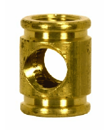 Satco 90/2373 Satco 90-2373 5/8" x 13/16" 1/8IP x 1/8IP x 1/8IP x 1/8IP Unfinished Brass Armback