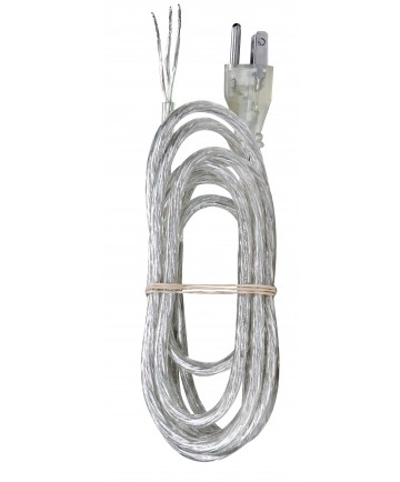 Satco 90/2403 8 FT #18/3 SVT 105 SILVER WITH 1250 Watts Wire Light