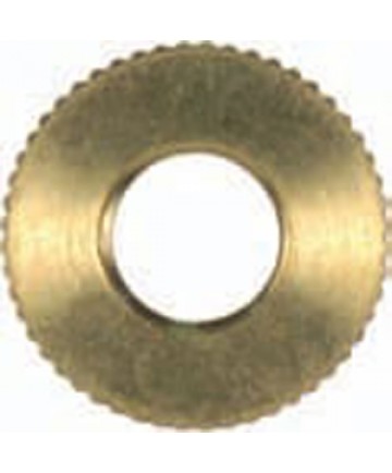 Satco 90/2440 Satco Knurl Solid Brass Check Ring