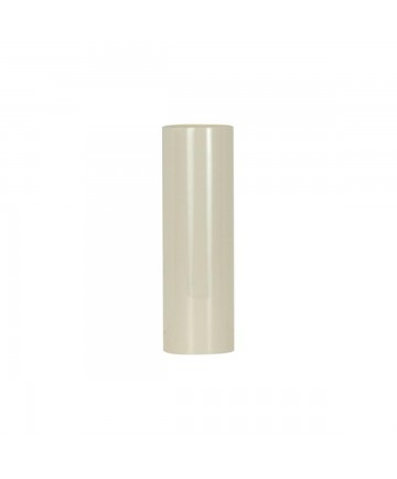 Satco 90/2448 Satco 12" inch Cream Plastic Candle Cover Medium Base